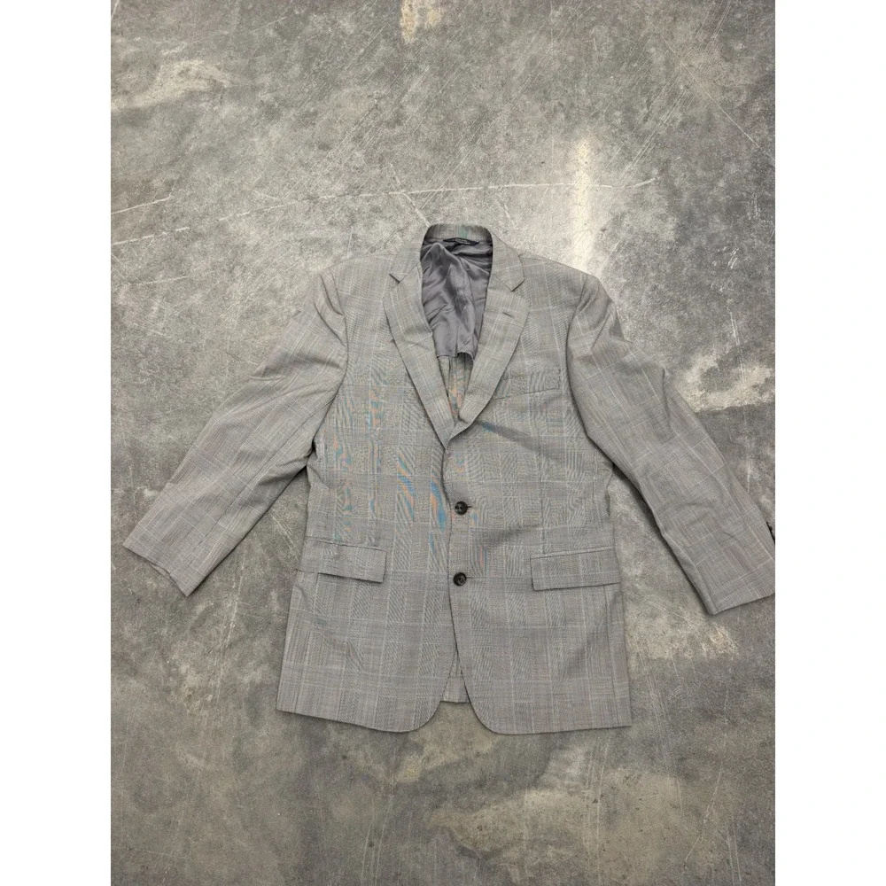 Brooks Brothers Vitale Barberis Canonico Blazer Jacket Wool Mens 38S Italy Gray